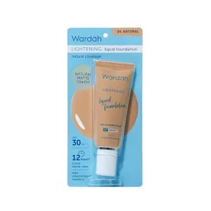 Wardah Lightening Liquid Foundation 04. Natural