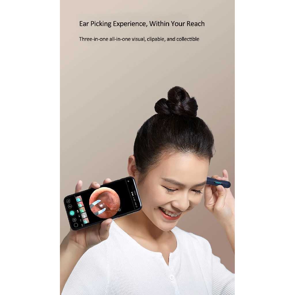 BEBIRD NOTE 3 PRO - LITE VERSION - Korek Kuping Tweezer Endoskop 10MP