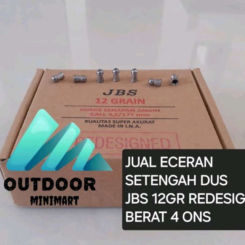 DISKONN SETENGAH DUS JBS 12GR REDESIGNED KEPALA BULAT