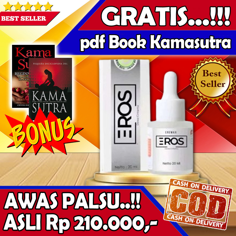 Eros Tetes Pria Perkasa Original terbukti Ampuh Dewa Cintamu Serum Eremax Asli Wangi Parfum