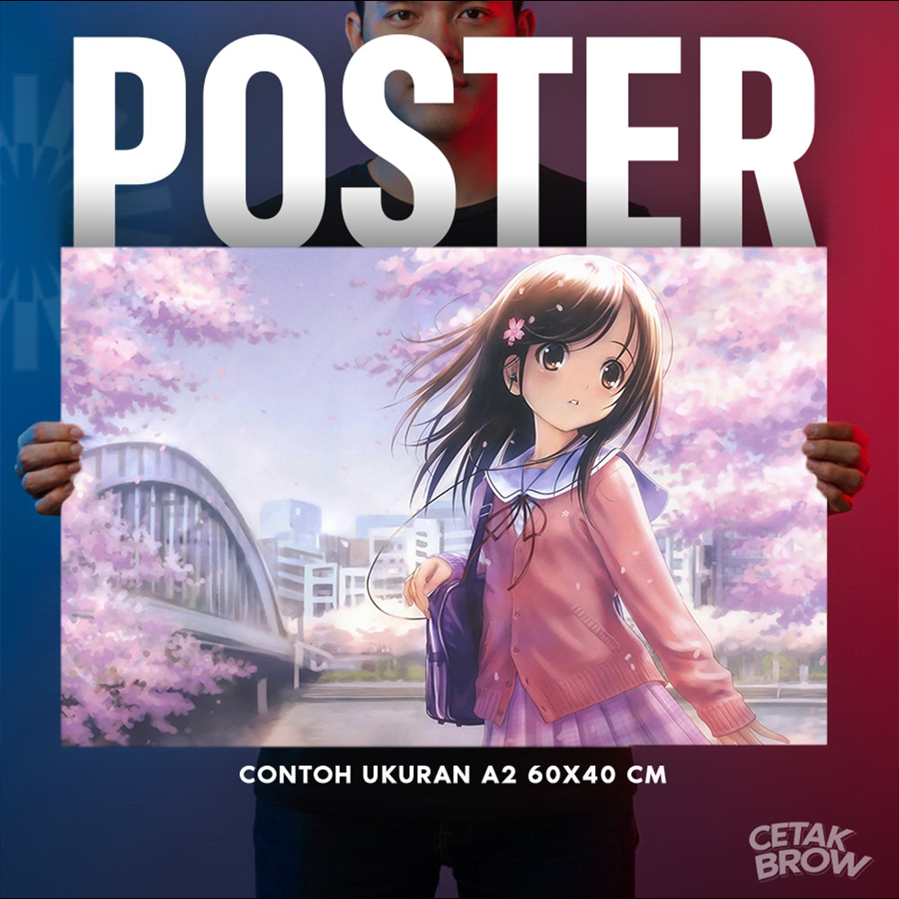 Poster Tonikaku Kawaii Always Together Holding Hands Promise Love Quotes Typography Art Bisa Cetak C