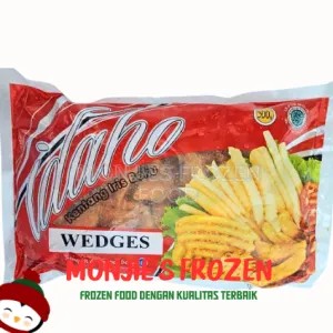 Idaho Kentang Goreng Spicy Wedges 500gr