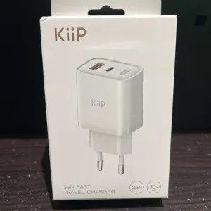 GaN Fast Charger 30watt Dual port USB & Type-C