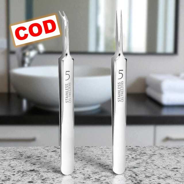 Pinset Komedo Jerawat Alat Pembersih Wajah Ekstraktor Komedo Facial Perawatan Kulit