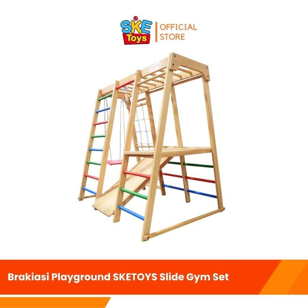 SKETOYS Brakiasi Playground Slide Gym Set