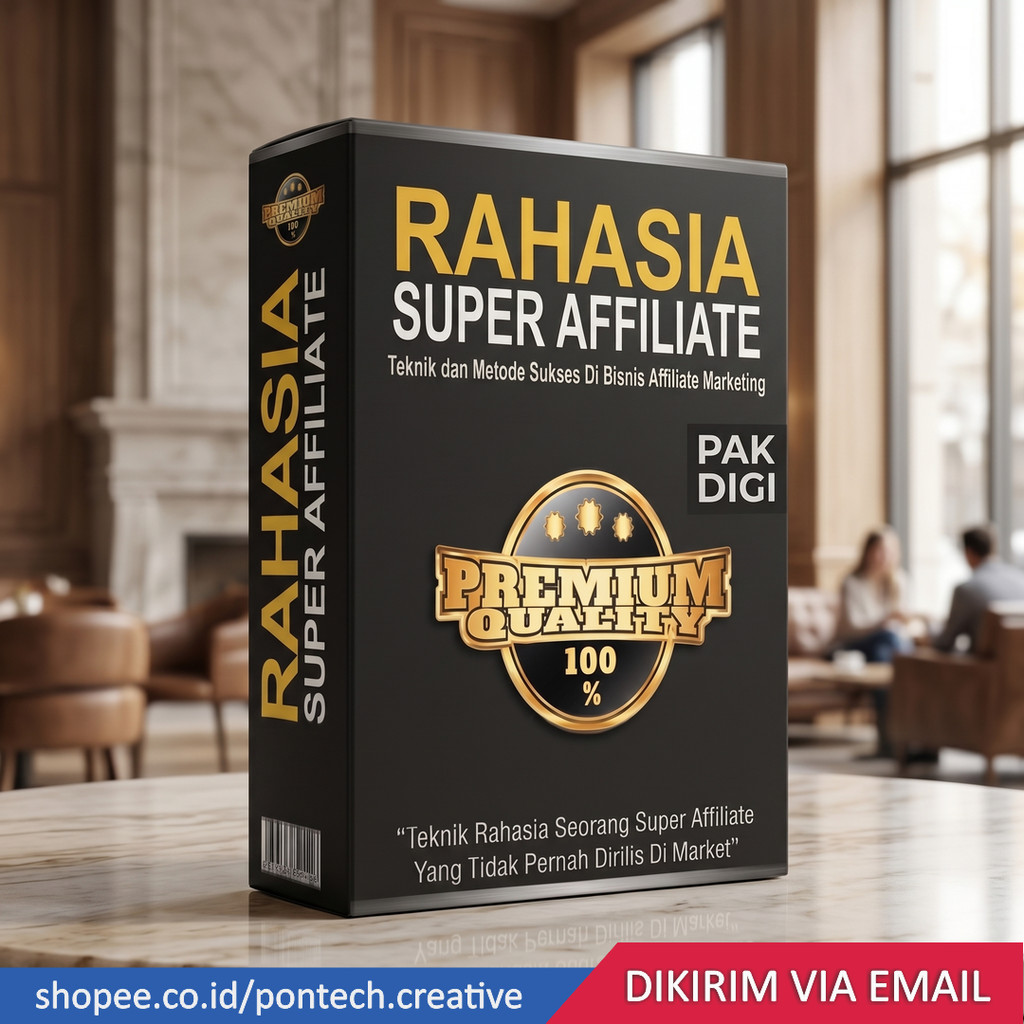 ECOURSE - Rahasia Super Affiliate Mastery - Materi Video Pembelajaran