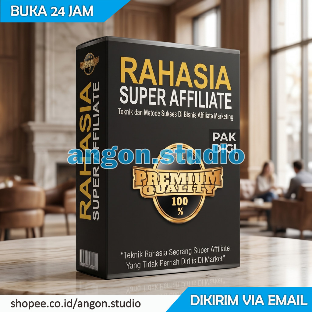 ECOURSE - Rahasia Super Affiliate Mastery - Materi Video Pembelajaran
