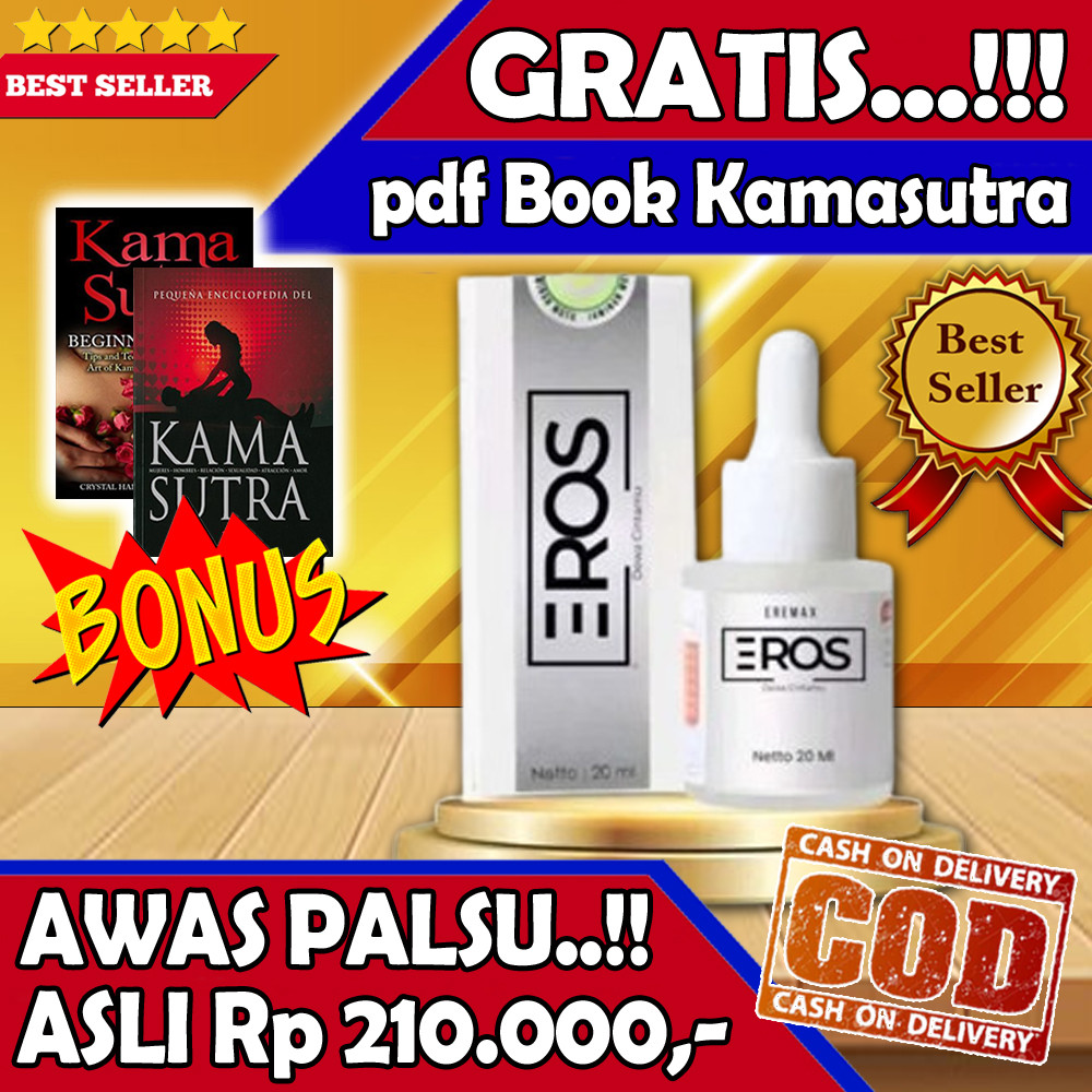 Eros Tetes Pria Perkasa Original Dewa Cintamu Serum Eremax Wangi Parfum paling Ampuh Asli