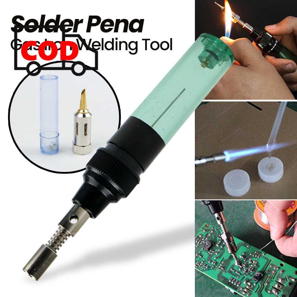 Solder Gas Portable Pena Alat Las Multifungsi Heat Gun Reparasi Elektronik DIY Las Perak Tembaga Alu