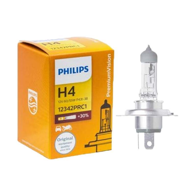 PHILIPS Premium Vision H4 Bohlam Lampu