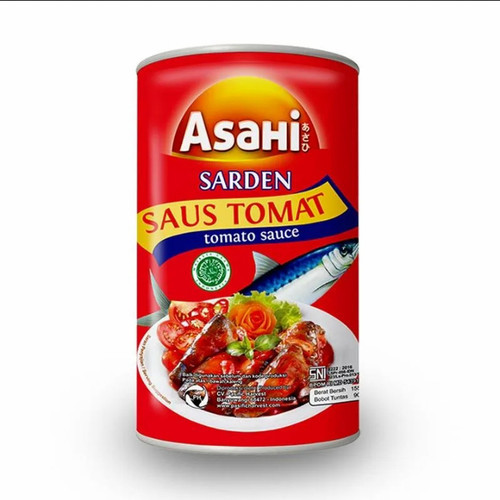 asahi sarden saos tomat 425 gram