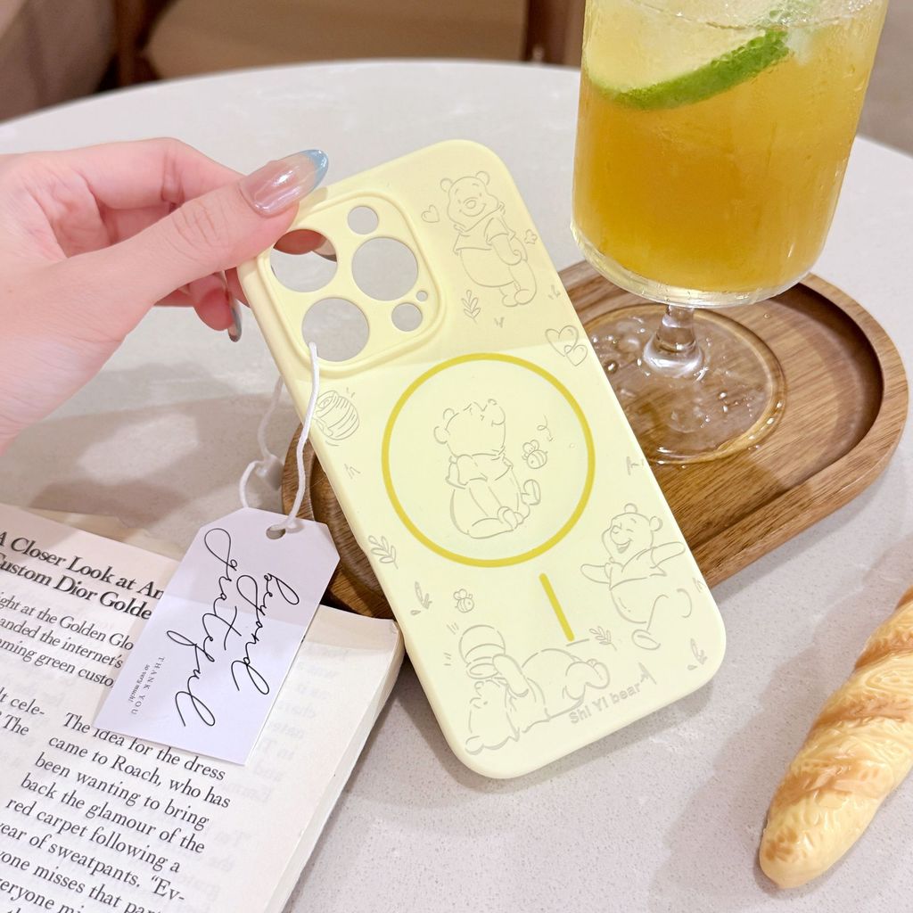 Beruang Korea Pita Casing Hp Iphone 17 Pro Max 11 13 15 14 12 16 Plus Casing