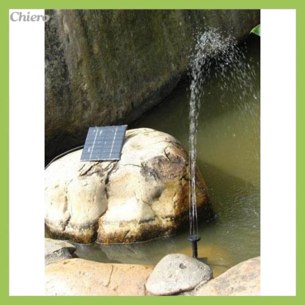 Pompa Air Mancur Kolam Tenaga Surya Solar Fountain 7V 1.5W 200L/H - GY-D-001
