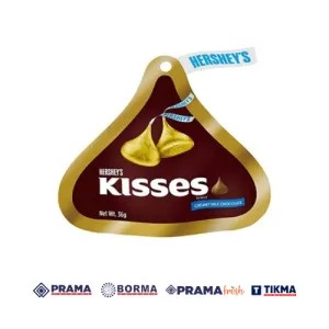 HERSHEYS KISSES CREAMY MILK COKLAT 36GR