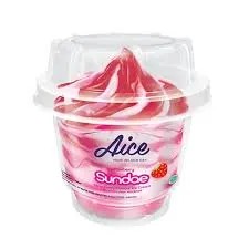 AICE SUNDAE STRAWBERRY CUP 100 ML