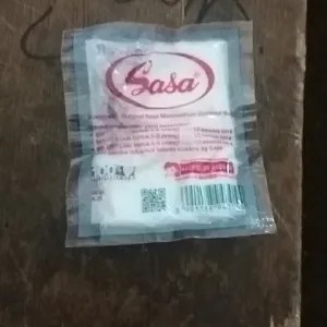 micin merk sasa sachet kecil per 2 pcs