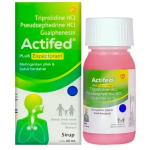 Actifed obat batuk berdahak warna hijau