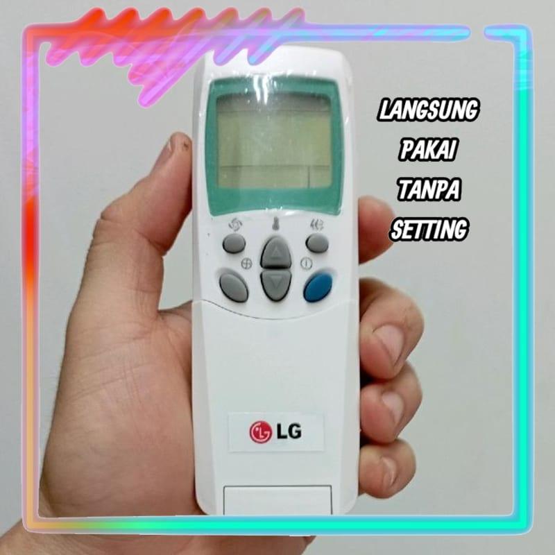 Remot Remote AC Pengganti Tanpa Setting LG AKB35149813 AKB35149806 6711A20010A 6711A20028K (LANGSUNG