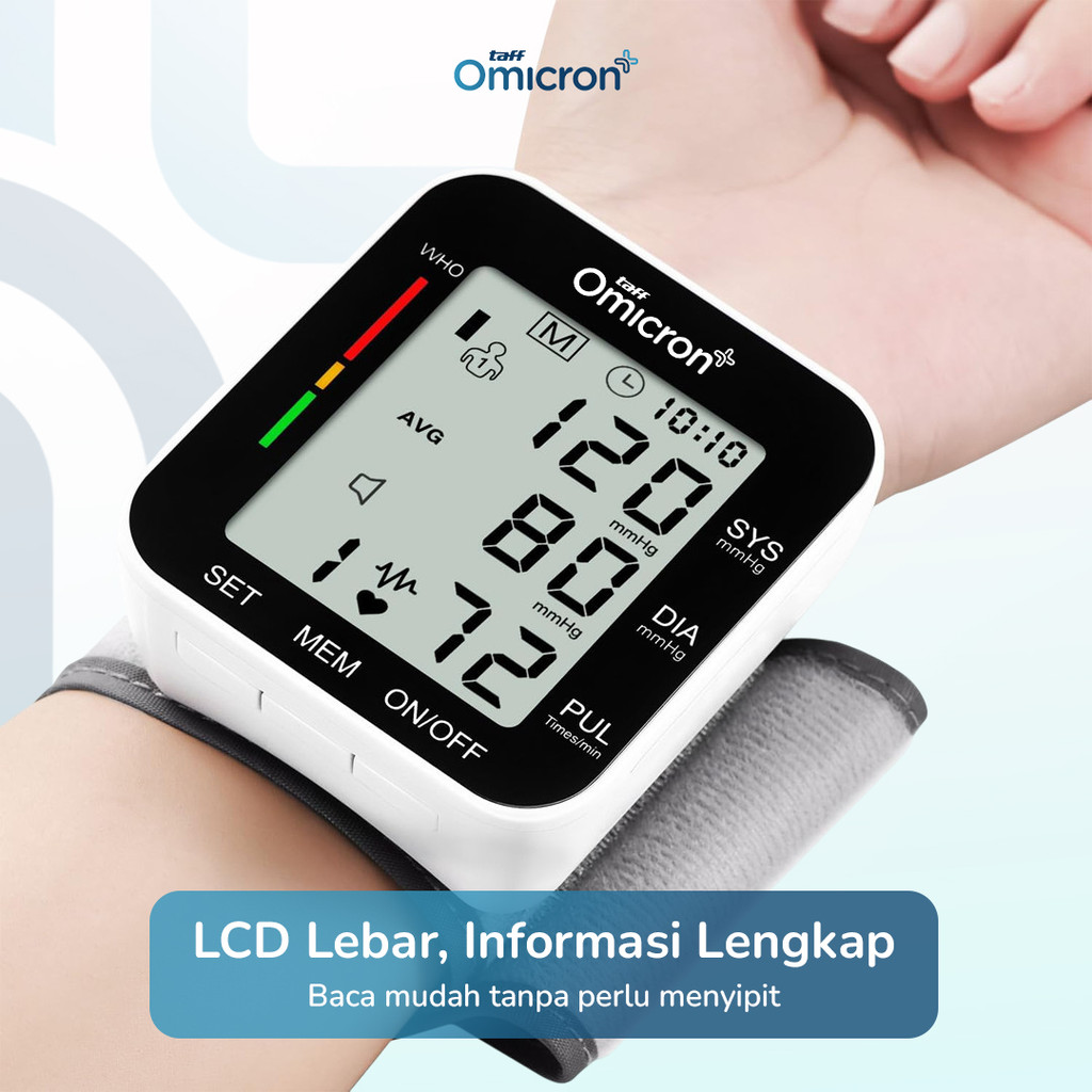 SMOTE+ Tensimeter Digital Pengukur Tekanan Darah | RZ-204