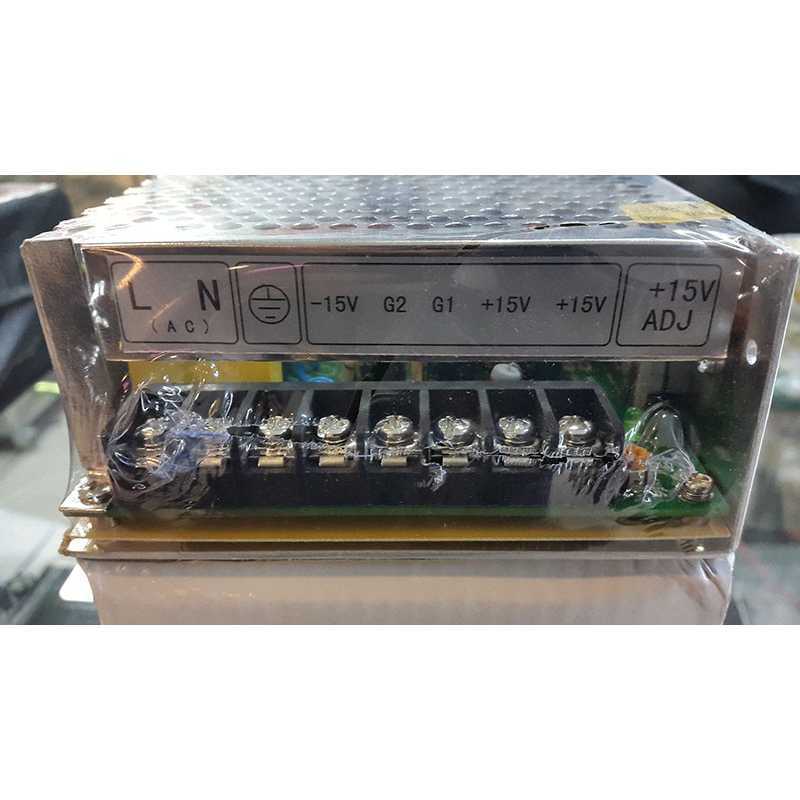 Adaptor Dual Output ( +15V Dc & - 15V Dc ) 5 Ampere Co