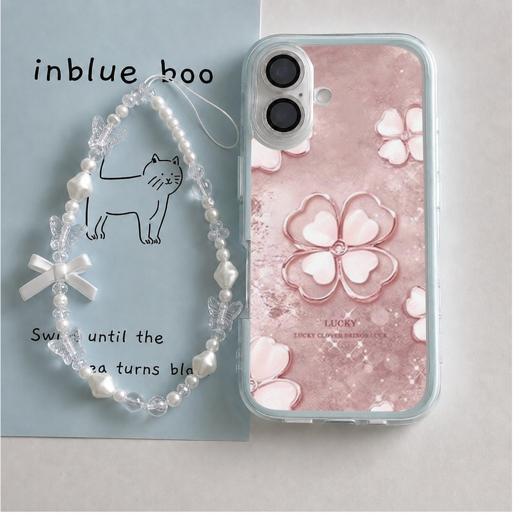 Bunga Hologram Aesthetic Mewah Case Iphone 17 Pro Max 13 Pro Max11 14 Pro Max 13 Pro Max 14 Plus 15 