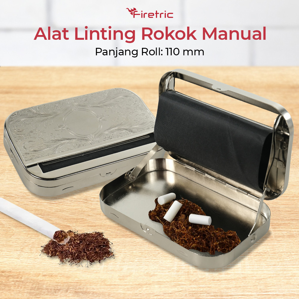 Firetric Alat Linting Rokok Manual Cigarette Roll Box 10x110mm - GZH03