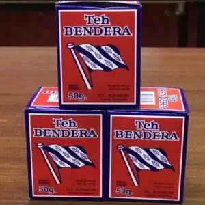 Teh Bubuk cap Bendera