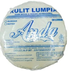 Kulit Lumpia Anda Bulat