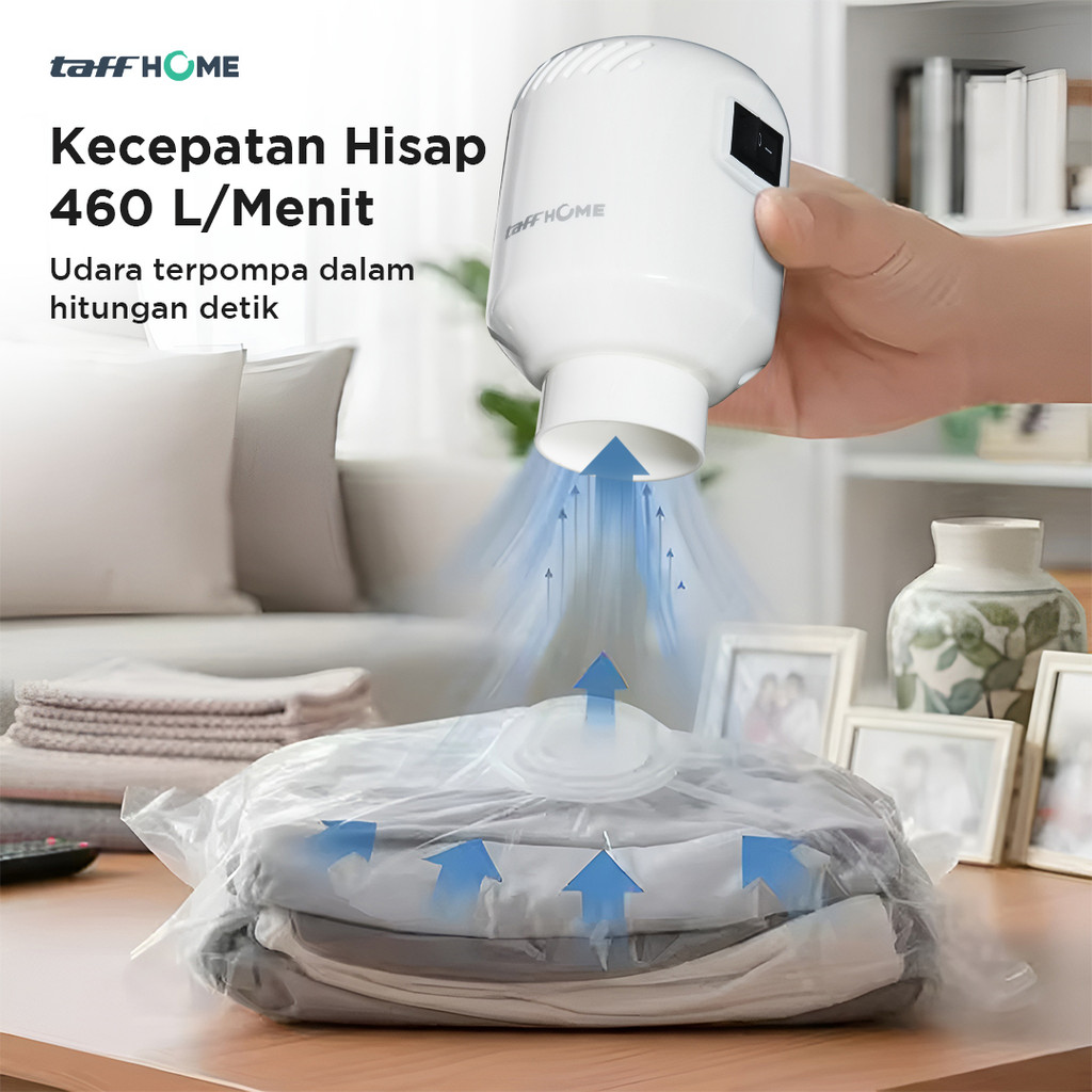 TaffHOME Pompa Vakum Baju Elektrik