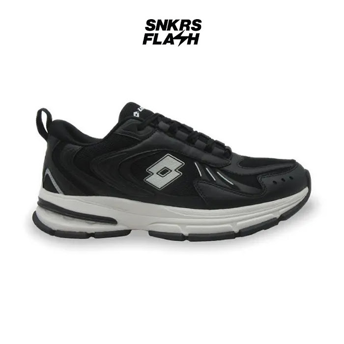 LOTTO Fern Black Sepatu Sneakers Pria - LS251105B