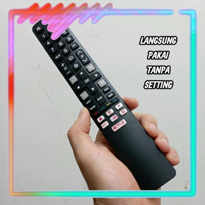Remot Remote TV Universal Tanpa Setting TCL C2US P20US S6000 S6500 A3 A5 A8 A18 A20 A30 Q25 C635 P73