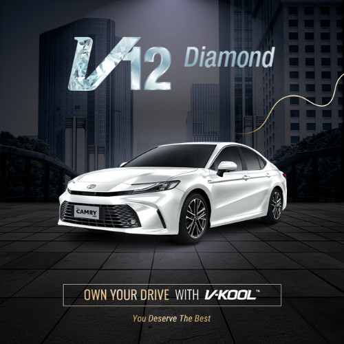 Kaca Film V-KOOL TOYOTA CAMRY Sunroof VIP
