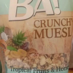 BA muesli tropical fruits 300g