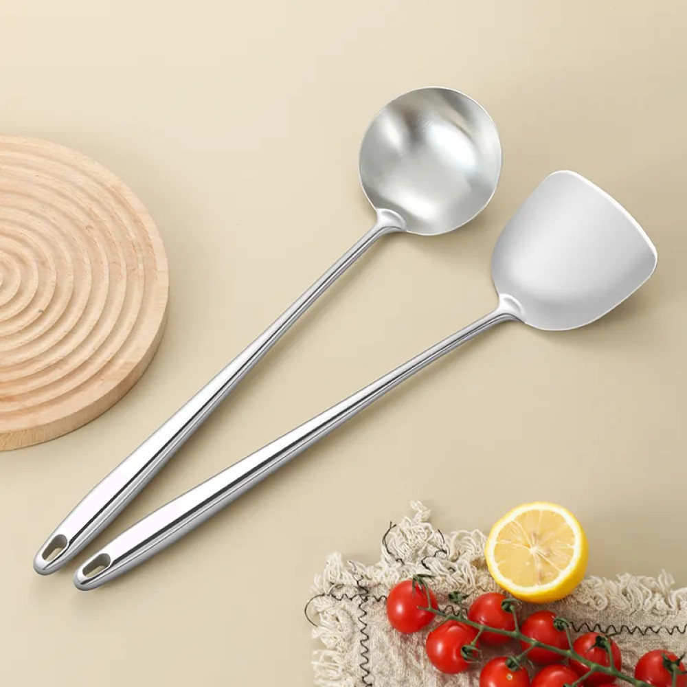 Huohou Sendok Sayur Centong Sup Long Handle Soup Ladle Stainless Steel - HU0167 - PGPR