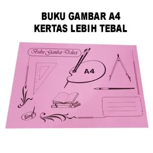 Buku Gambar A4 Tebal/Buku Gambar DeLuxe Tebal