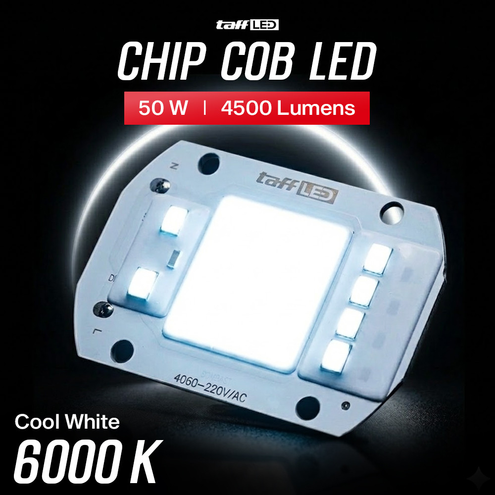 TaffLED Chip LED Lampu COB Floodlight Spotlight 220V - COB4060-AC220-50