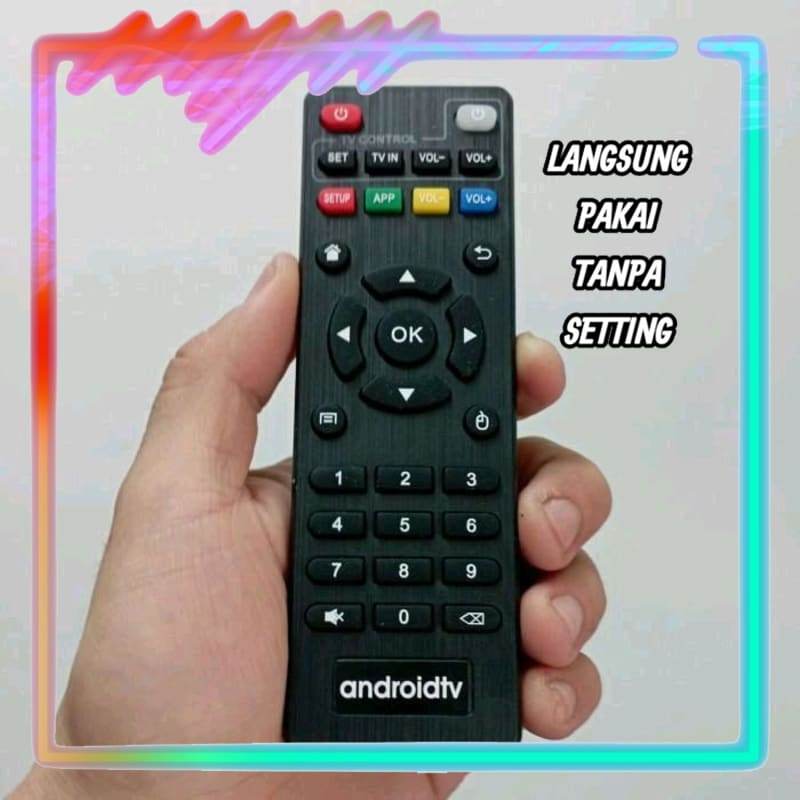 Remot Remote TV Android Box Pengganti Tanpa Setting MXQ MXQPRO MXQPRO5G Q1 Q2 Q3 Q3PRO X96Q X96QPRO 