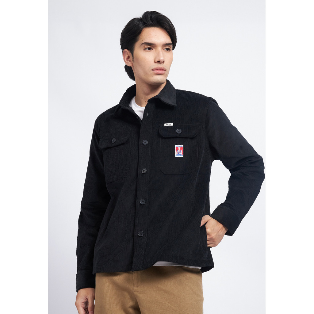 Wrangler Jacket Trucker Regular ABNER C002 Black