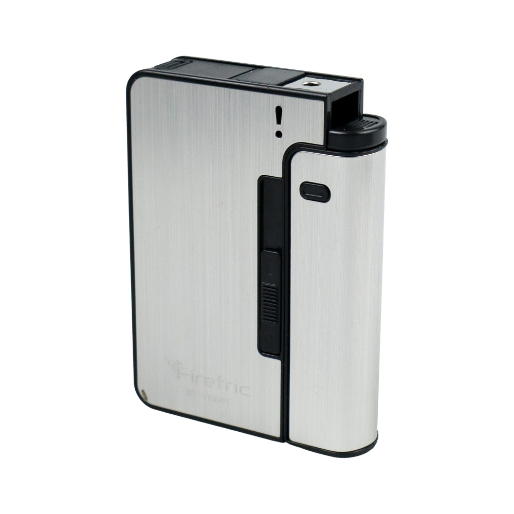 Firetric Kotak Rokok Cigarettes Case with Lighter Slot - JD-YH001 -