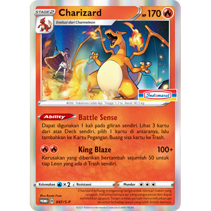 Charizard Promo Indomaret Pokemon TCG Indonesia