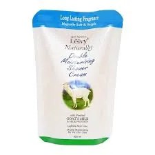 LEIVY NAT DB MOIST SHW CREAM GOAT MILK REF 450 ML