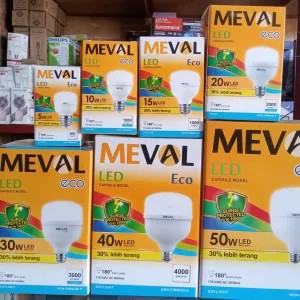 lampu LED meval Tbulb