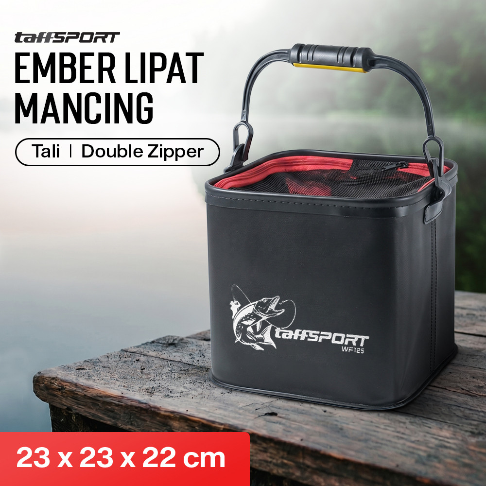 Ember Lipat Mancing Ikan Tutup Mesh Material Eva Desain Lipat