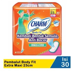 Charm Extra Maxi Non Wing 23 cm isi 30
