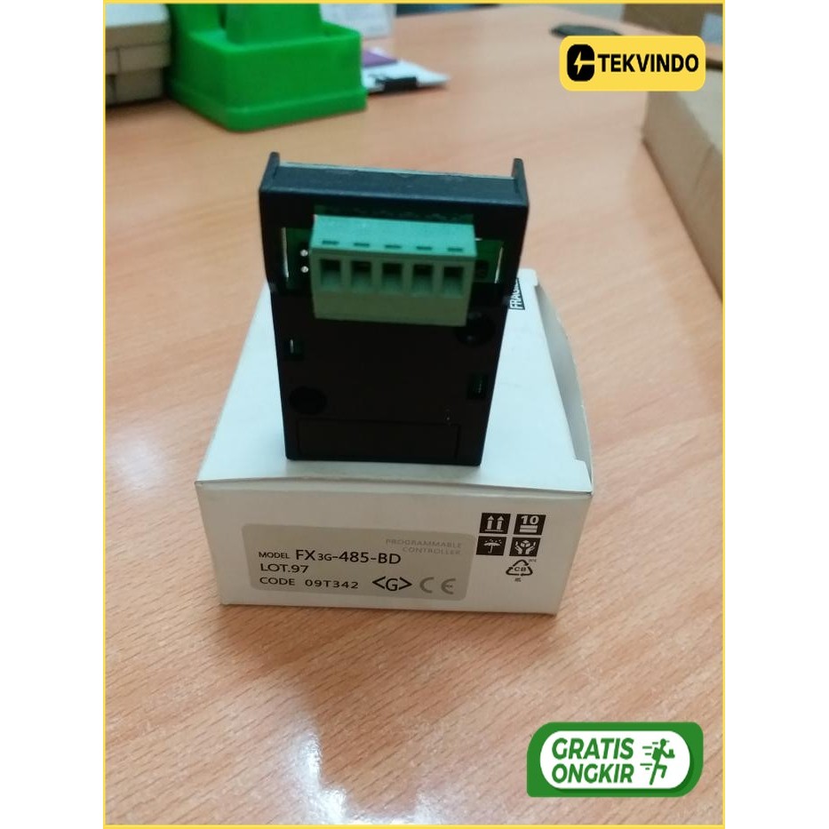 Mitsubishi PLC FX3G-485BD Melesec Comunication