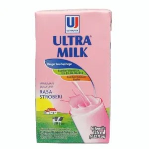 ULTRAMILK FULL STRAWBERRY 125ml 125ml