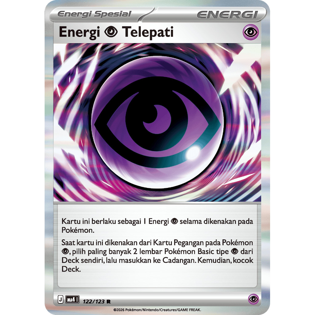 Energi Telepati Pokemon TCG Indonesia