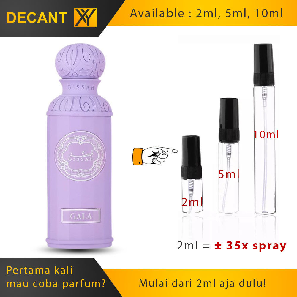Decant Parfum Gissah Gala