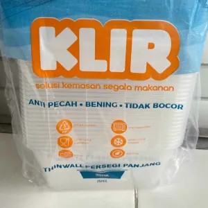 Thinwall persegi panjang 1000ml