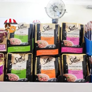 Sheba Pouch Makanan Kucing